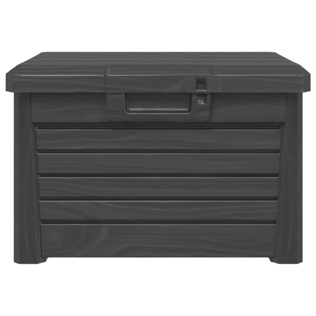 Anthracite Polypropylene Patio Cushion Storage Box
