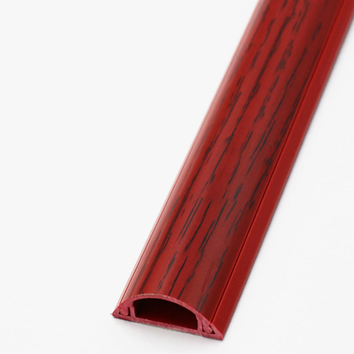 Wood Grain Cable Raceway for Desk & Wall Cord Management
