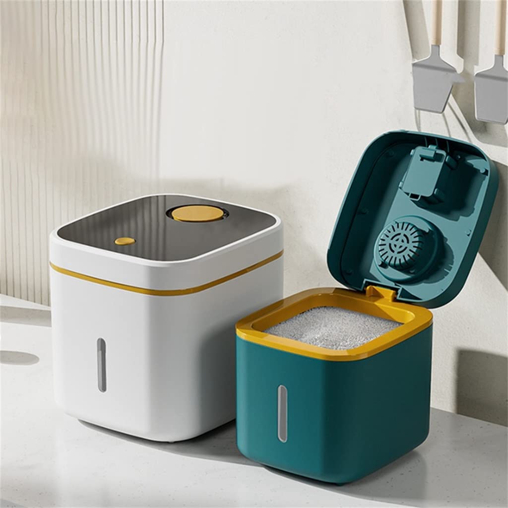 Automatic Rice & Grain Storage Dispenser with Sealed Container