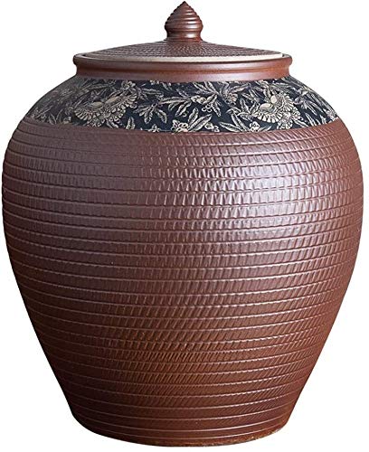 25L Airtight Ceramic Food Storage Container with Lid