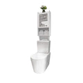 Waterproof Non-Perforated Bathroom Cabinet, The Shelf Above The Toilet, Bathroom Toilet Storage Cabinet Wall Hanging