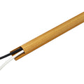 Faux Wood Grain Cord Hider Raceway for Cable Organization