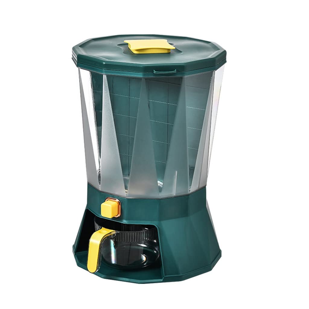 Rotating Automatic Grain & Cereal Dispenser Storage Bin
