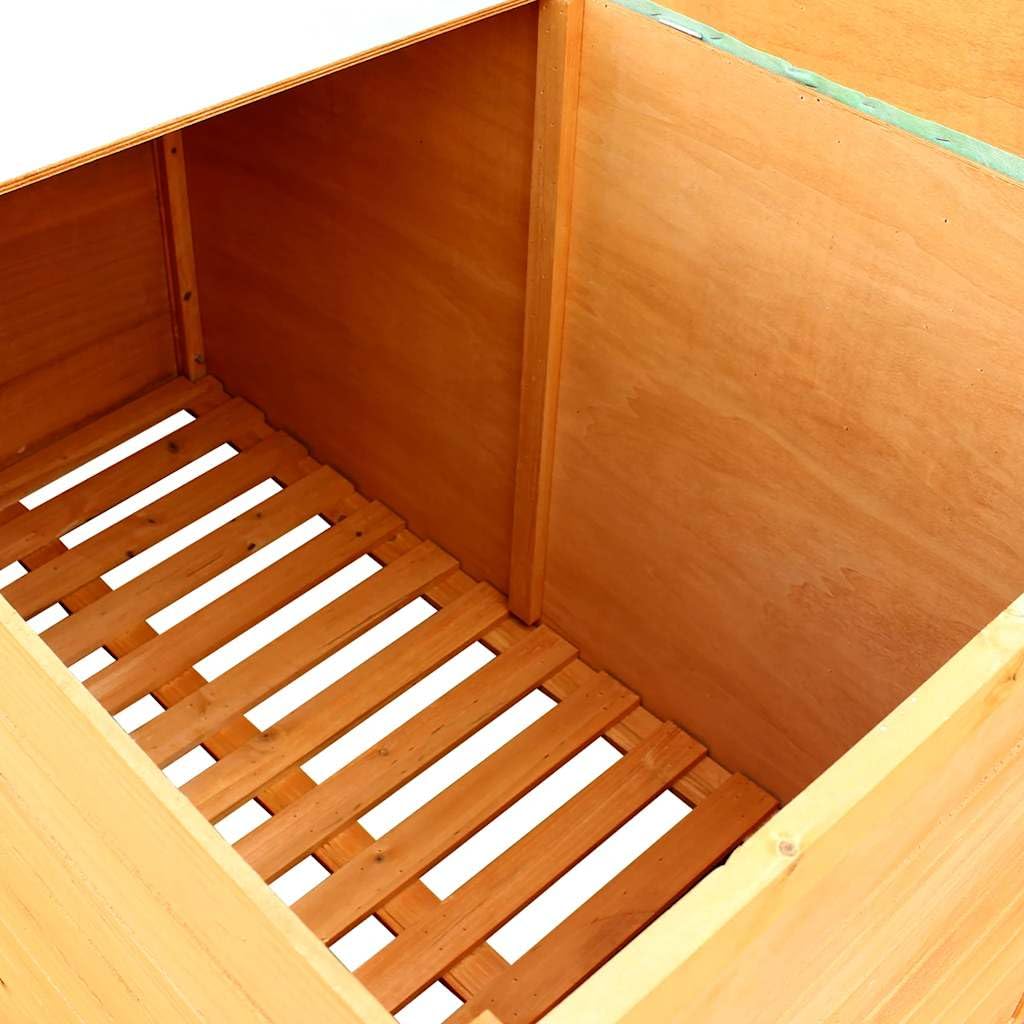 Waterproof Fir Wood Outdoor Cushion & Garden Storage Box