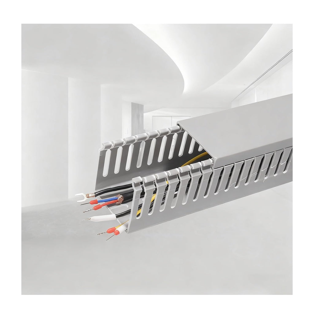 PVC Cord Cover Raceway for Wall & Under-Desk Cable Management