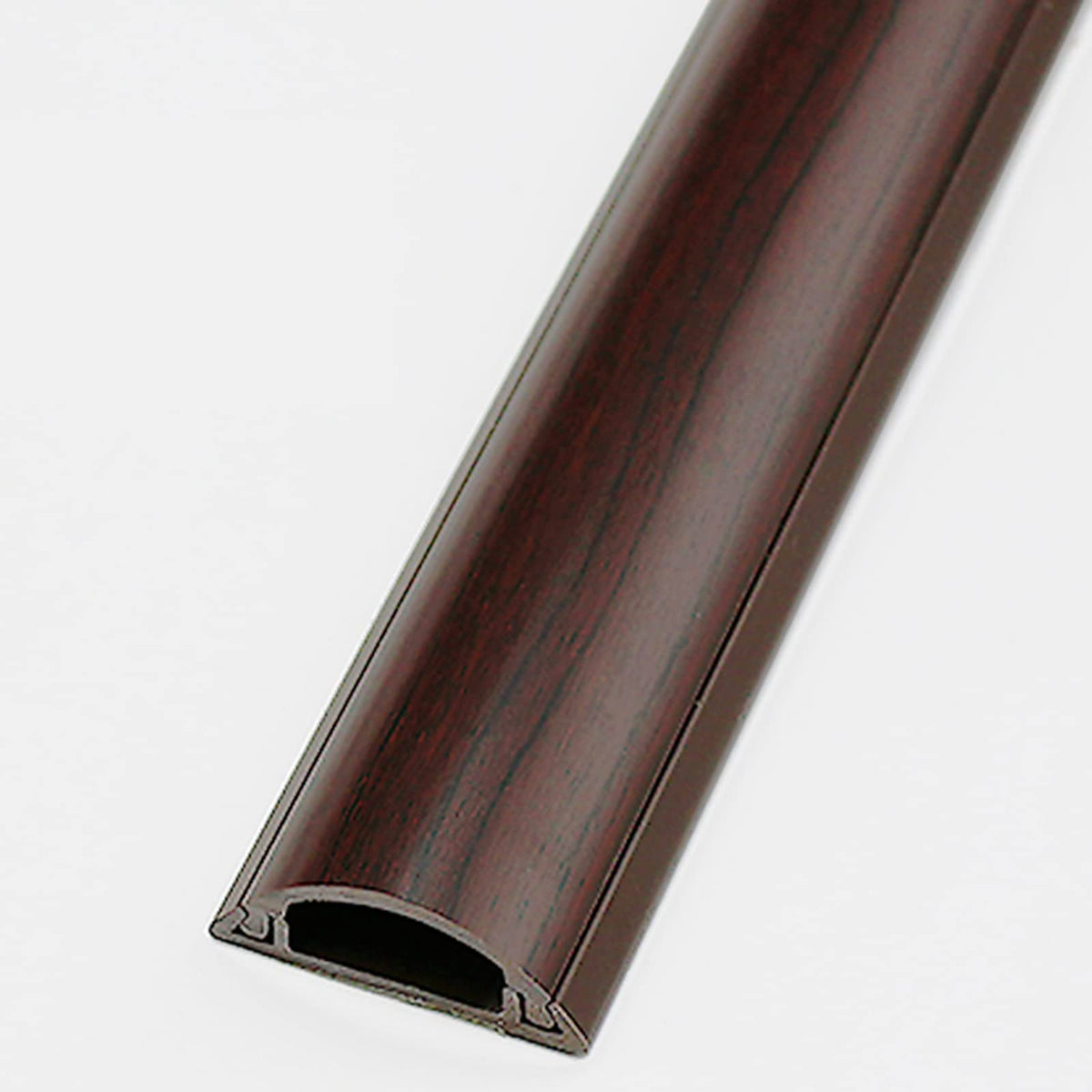 Wood Grain Cable Raceway for Desk & Wall Cord Management
