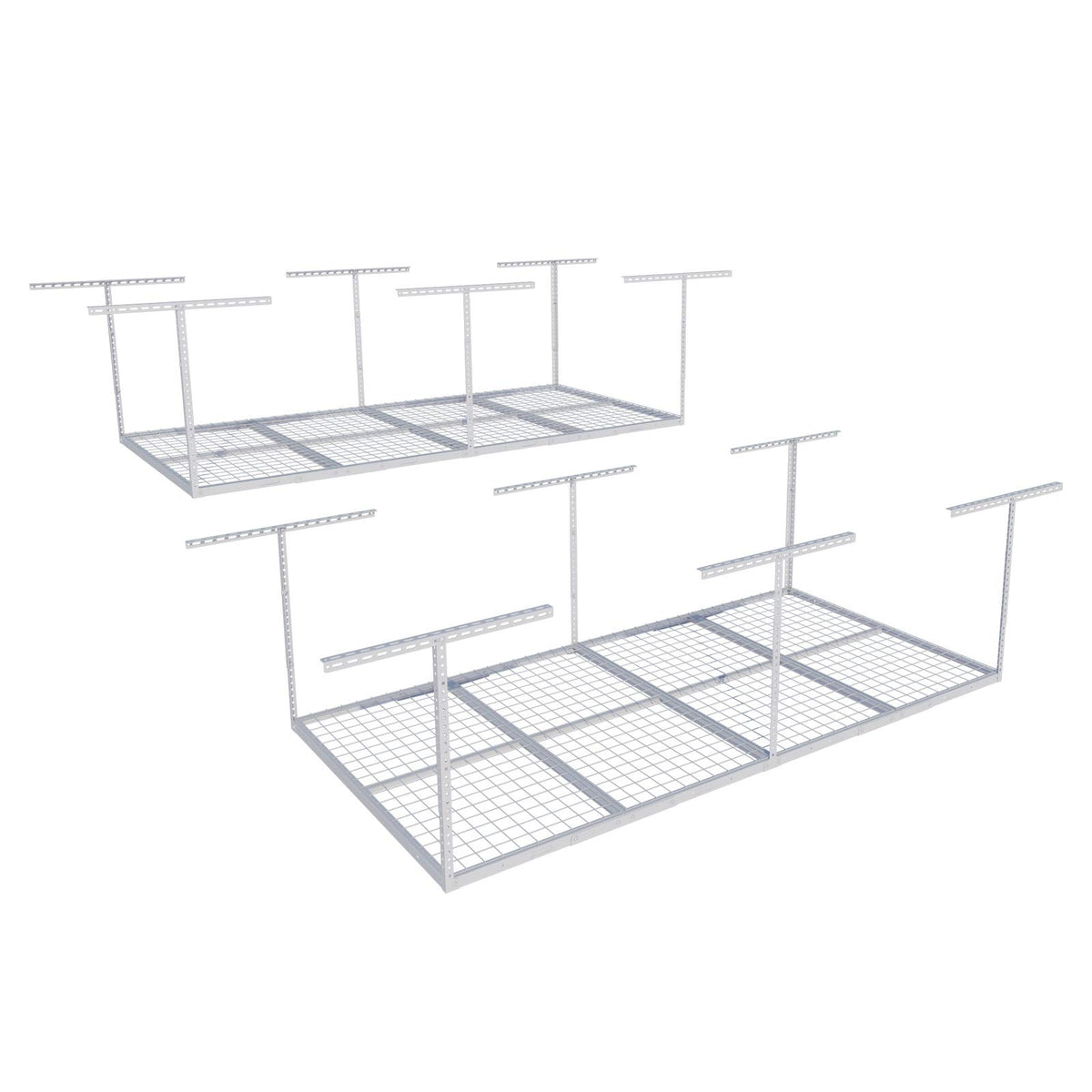 Adjustable 4x8 Overhead Garage Storage Rack System