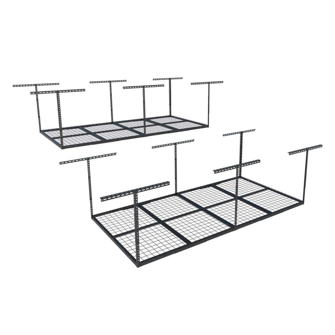 Adjustable 4x8 Overhead Garage Storage Rack System
