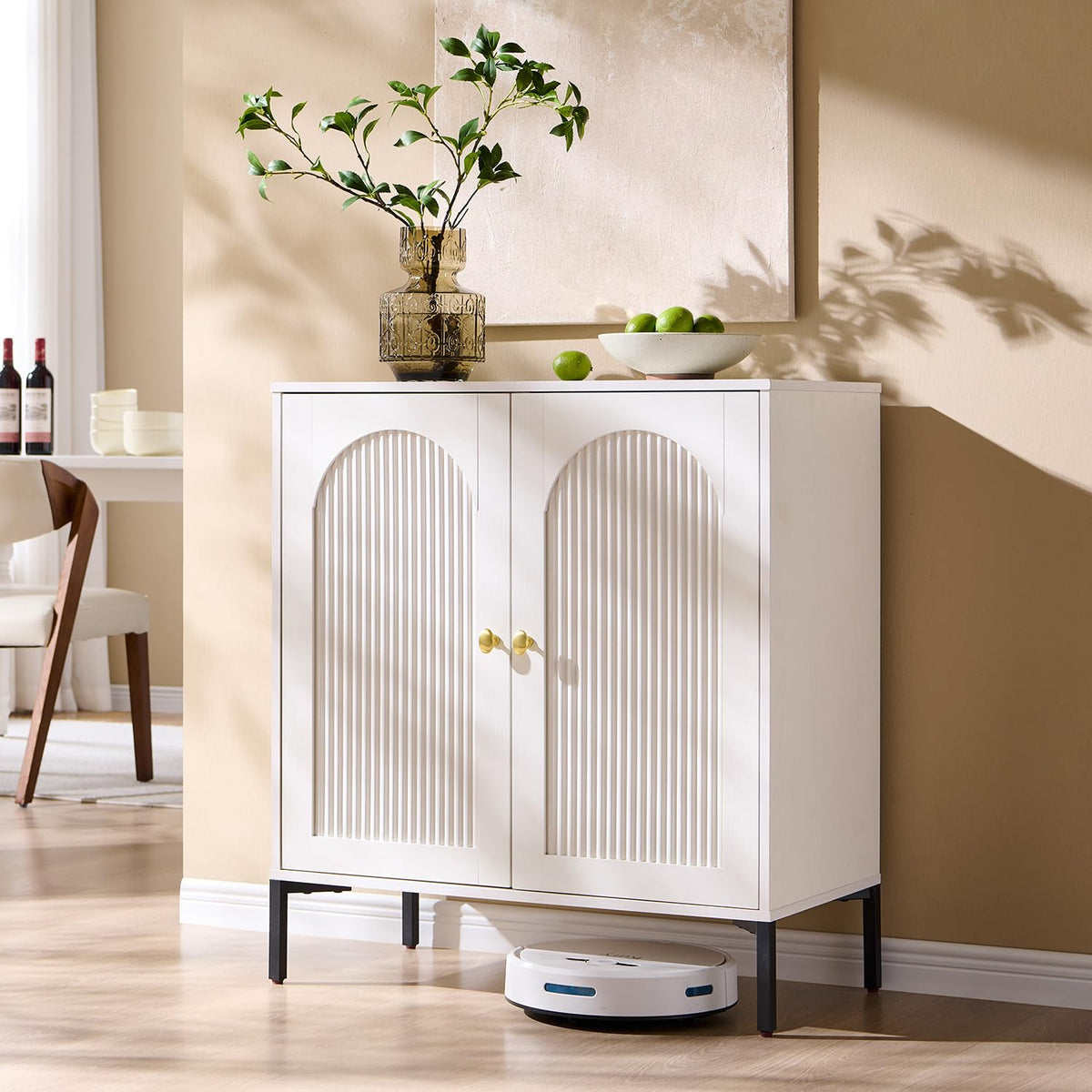 Modern Buffet Storage Cabinet with Spacious Interior