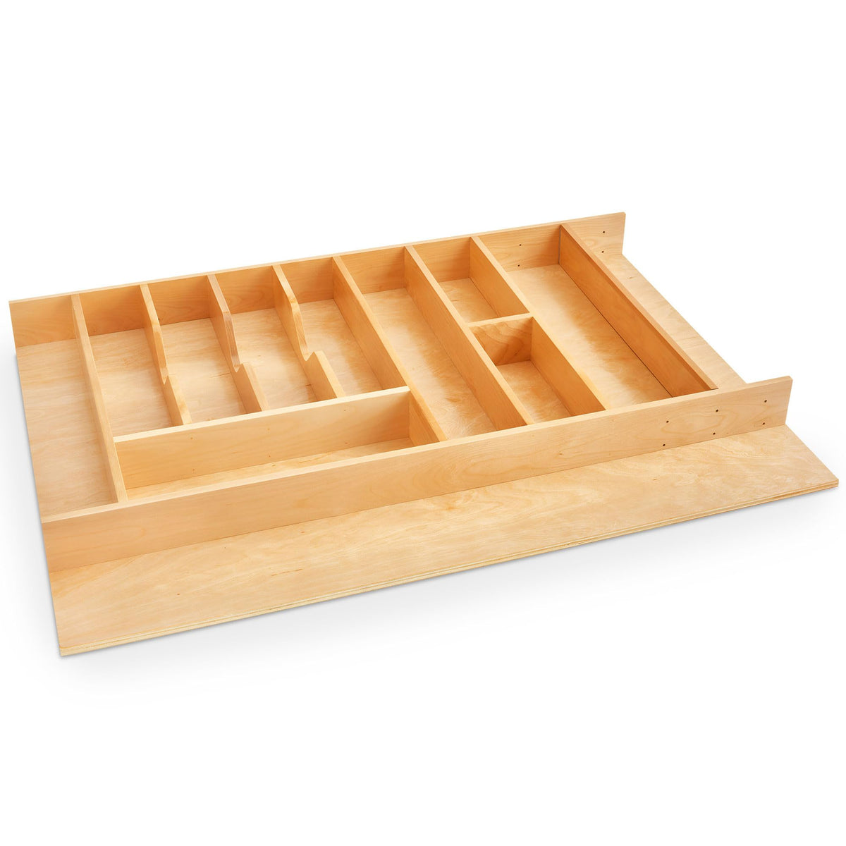 Rev-A-Shelf Trim-to-Fit Silverware Drawer Organizer For Kitchen Utensils, Cutlery Cabinet Storage Divider Insert