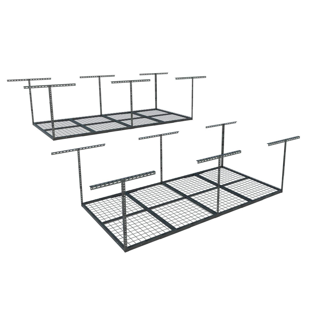 Adjustable 4x8 Overhead Garage Storage Rack System