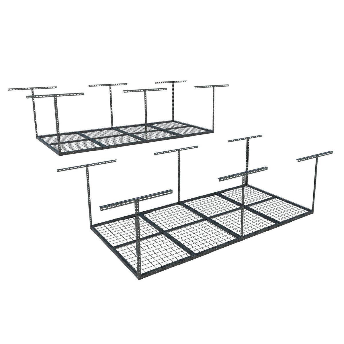 Adjustable 4x8 Overhead Garage Storage Rack System