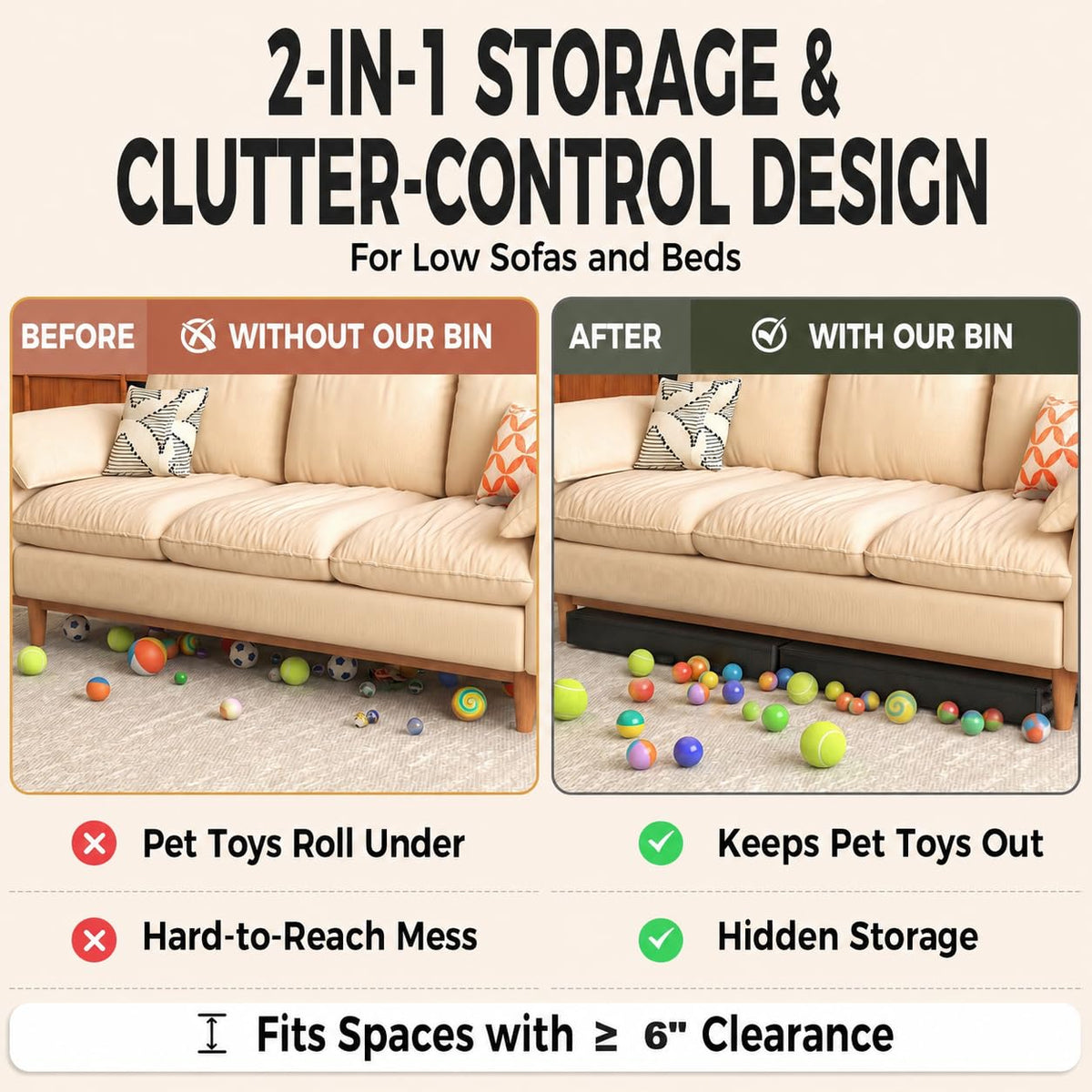 Fokyfok 2 Pack Under the Bed Storage Containers,31 inch Long Underbed Storage with Wheels,12 inch Height Under Bed Shoe Storage,Large Rolling under bed Clothes Storage Drawers with Lid for Dorm,Parent