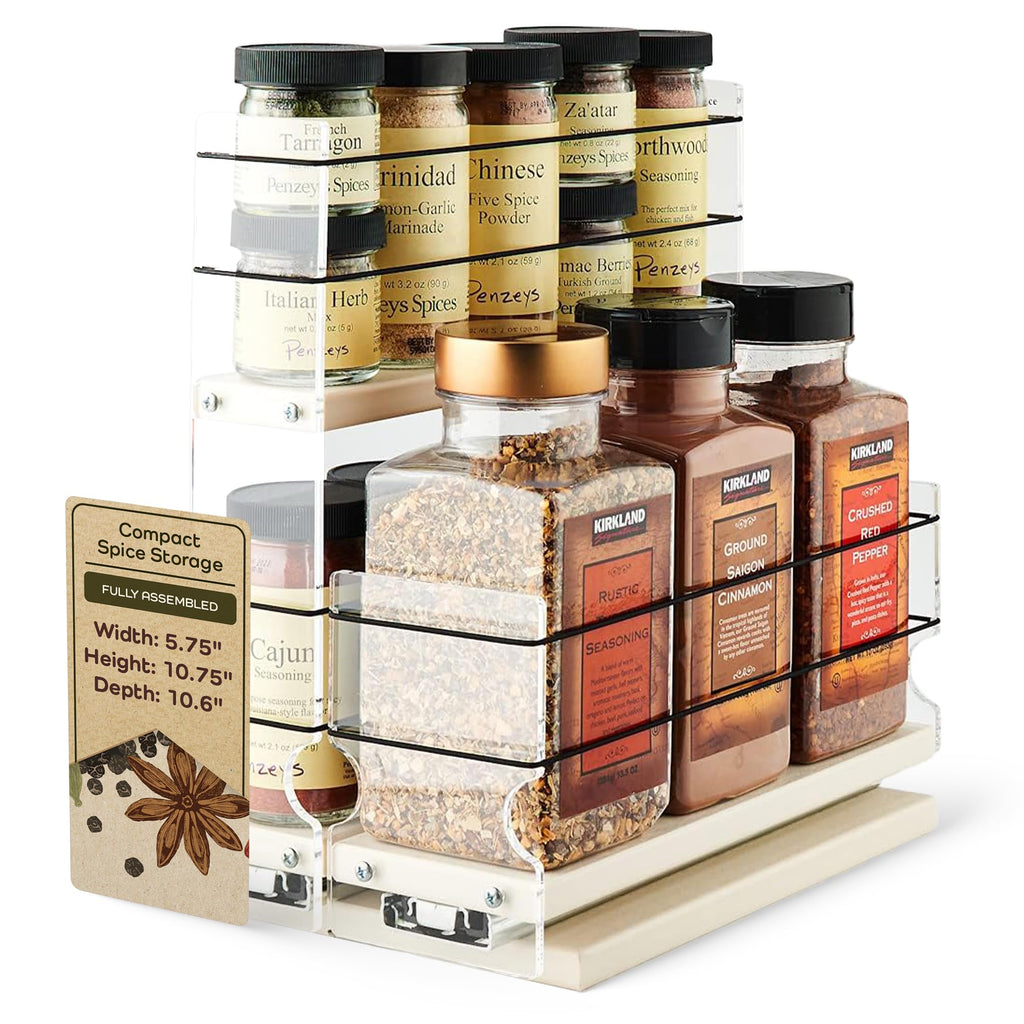 Vertical Spice Combo Spice Rack Drawer