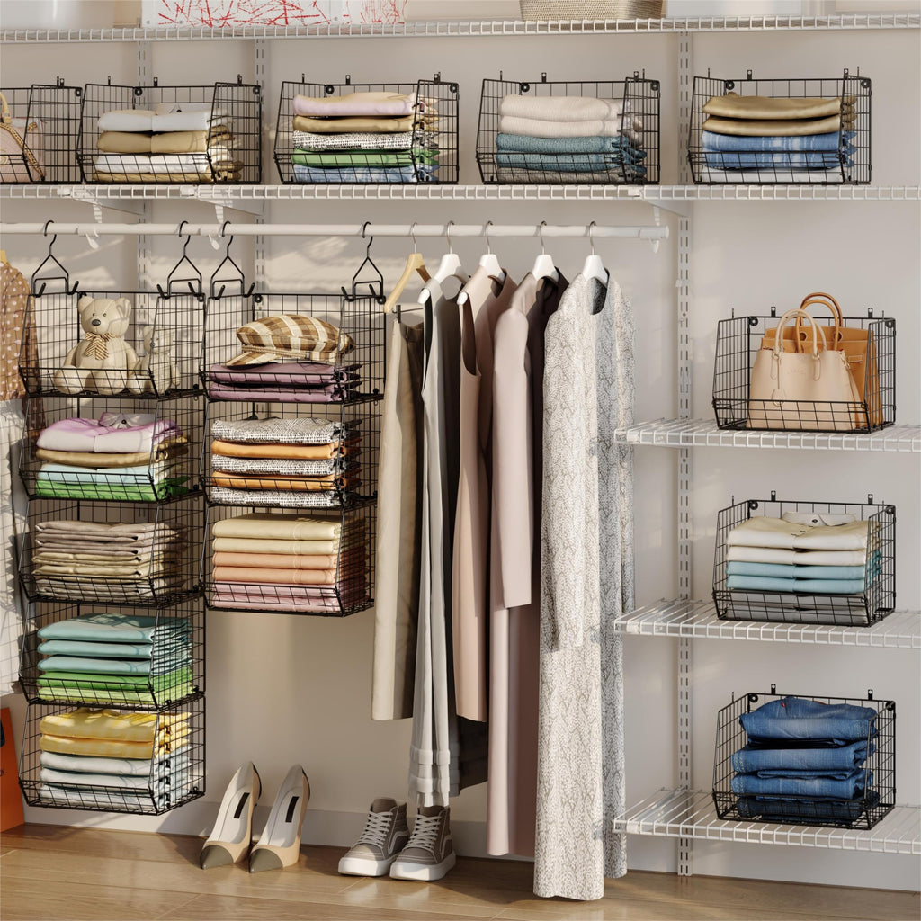 X-cosrack 5 Tier Closet Hanging Organizer