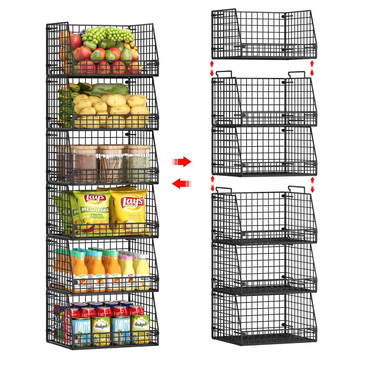 Stackable Wire Baskets 20260818