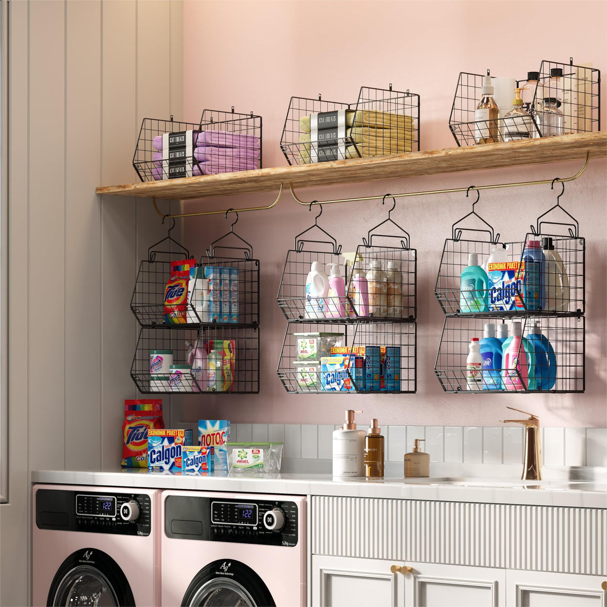 X-cosrack 5 Tier Closet Hanging Organizer